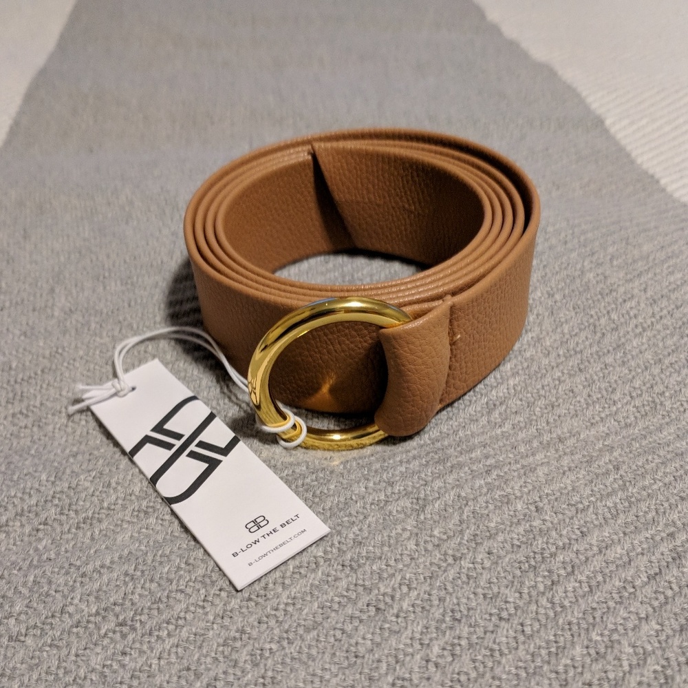 B-low the Belt in tan